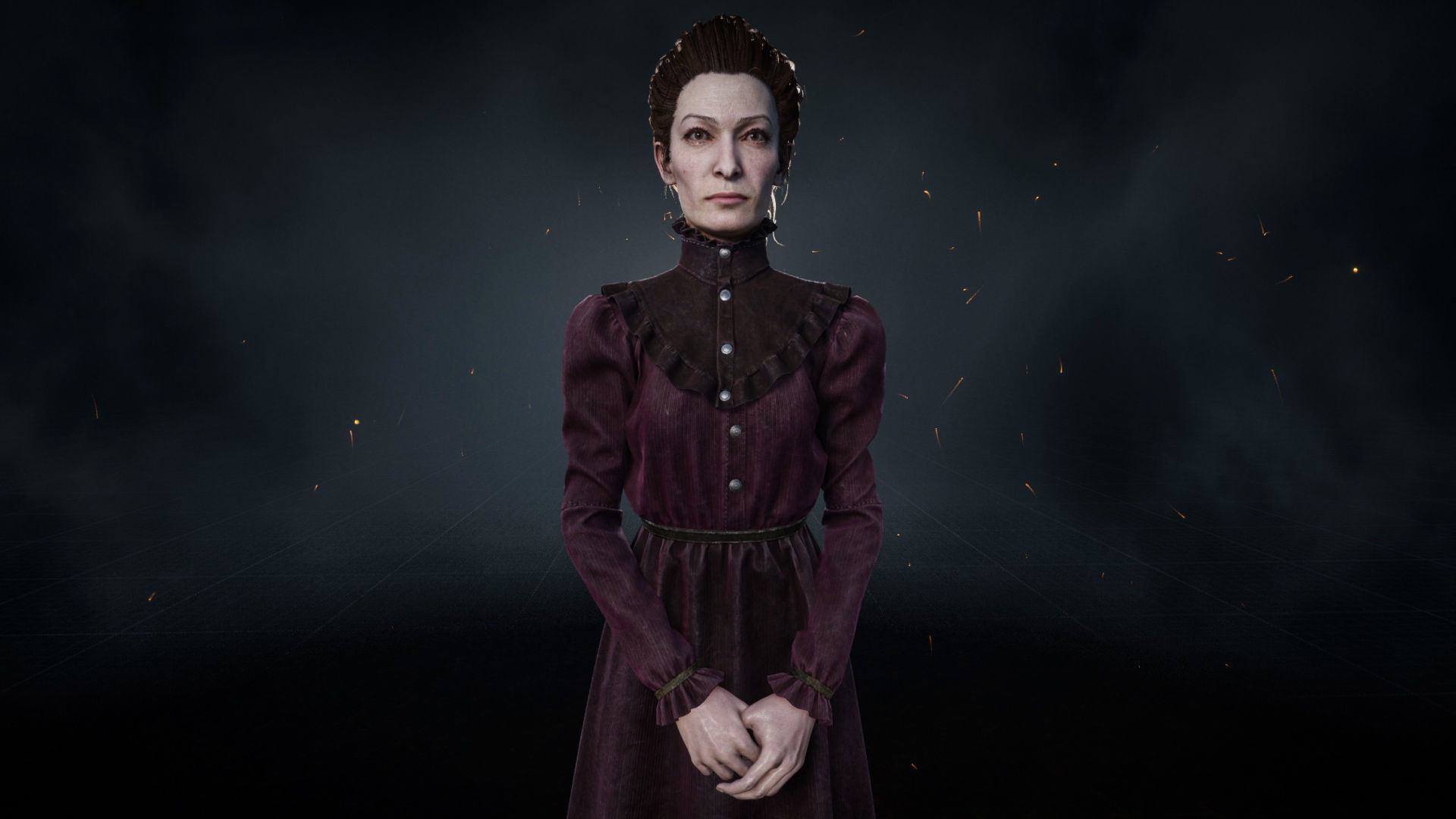 Lost Child Nanny Low-poly 3D model_10