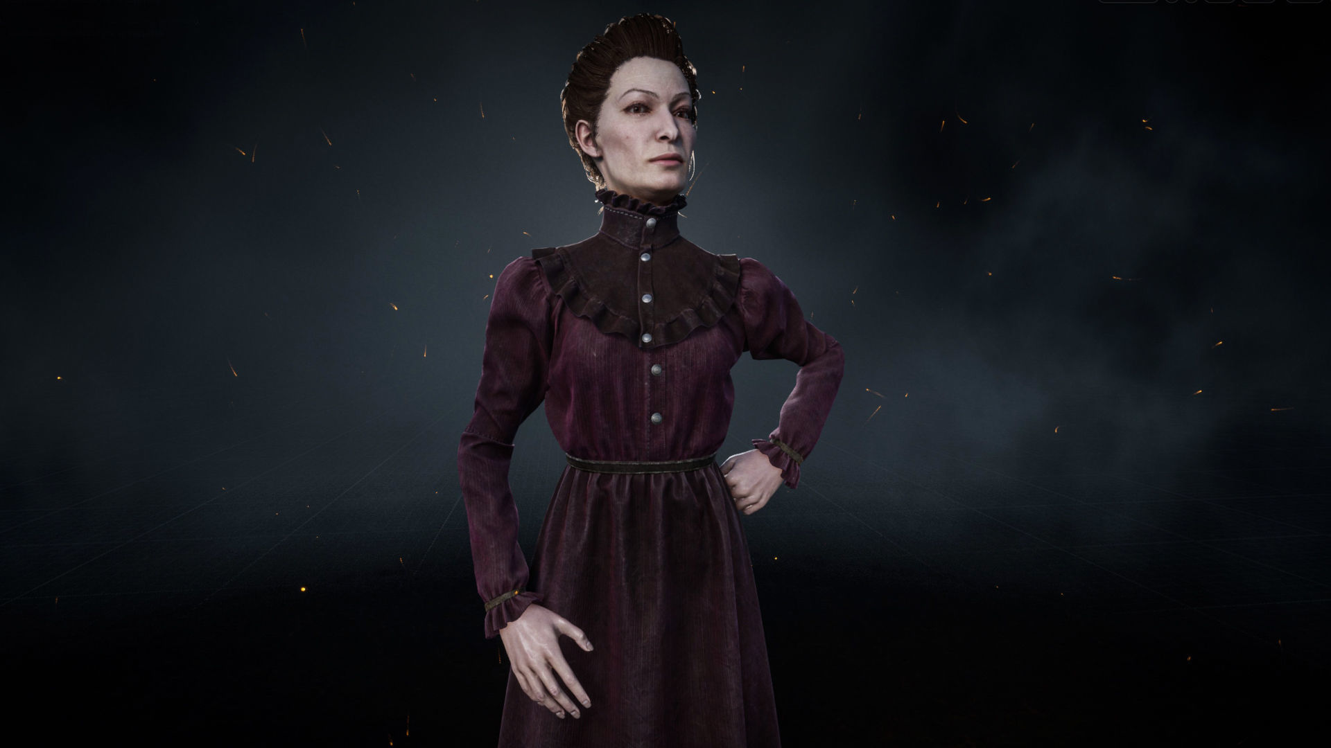 Lost Child Nanny Low-poly 3D model_11