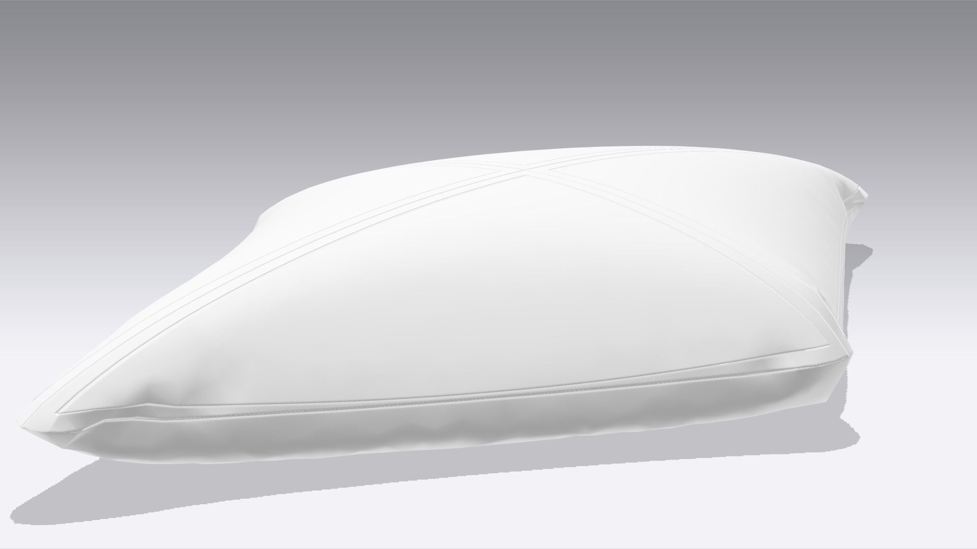 Pillow Low-poly 3D model_5