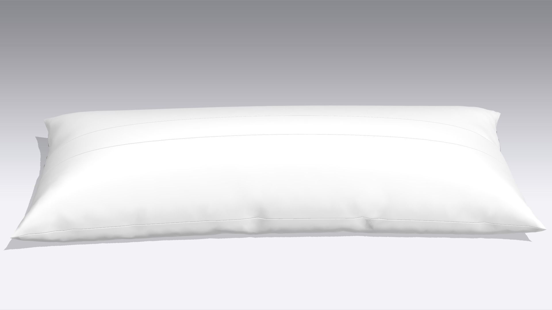 Pillow Low-poly 3D model_1