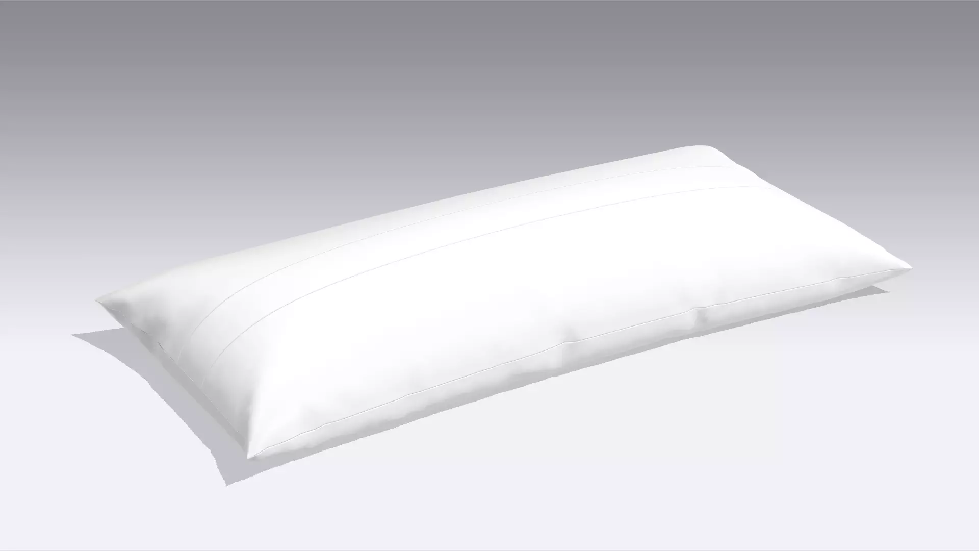Pillow Low-poly 3D model_0