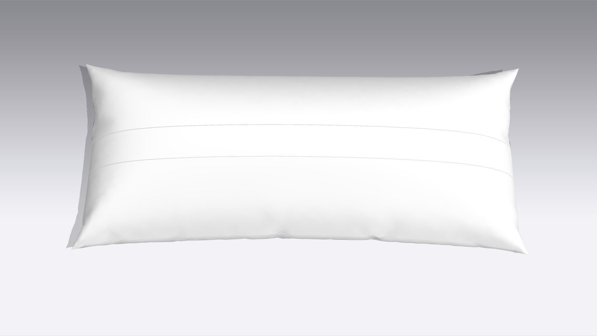 Pillow Low-poly 3D model_3