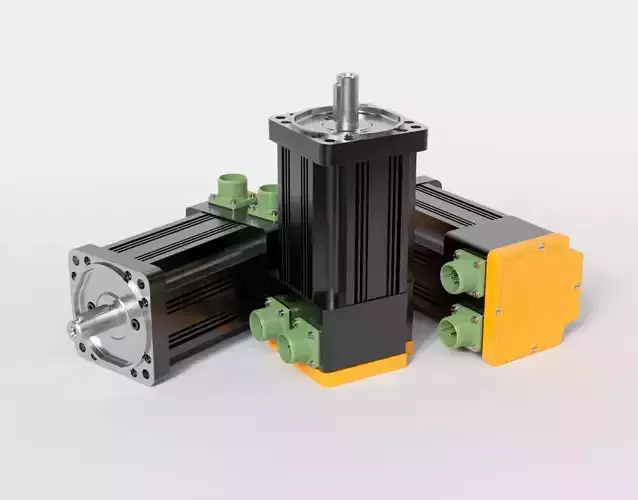 servo motor 3D model