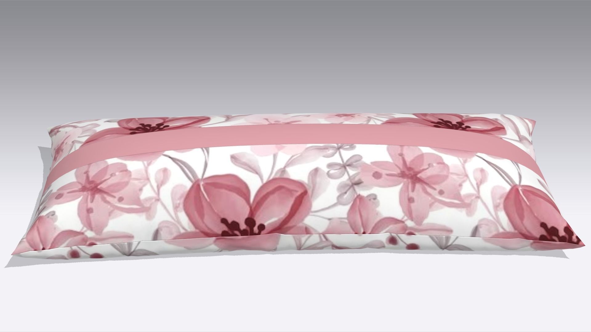 Pillow Low-poly 3D model_1