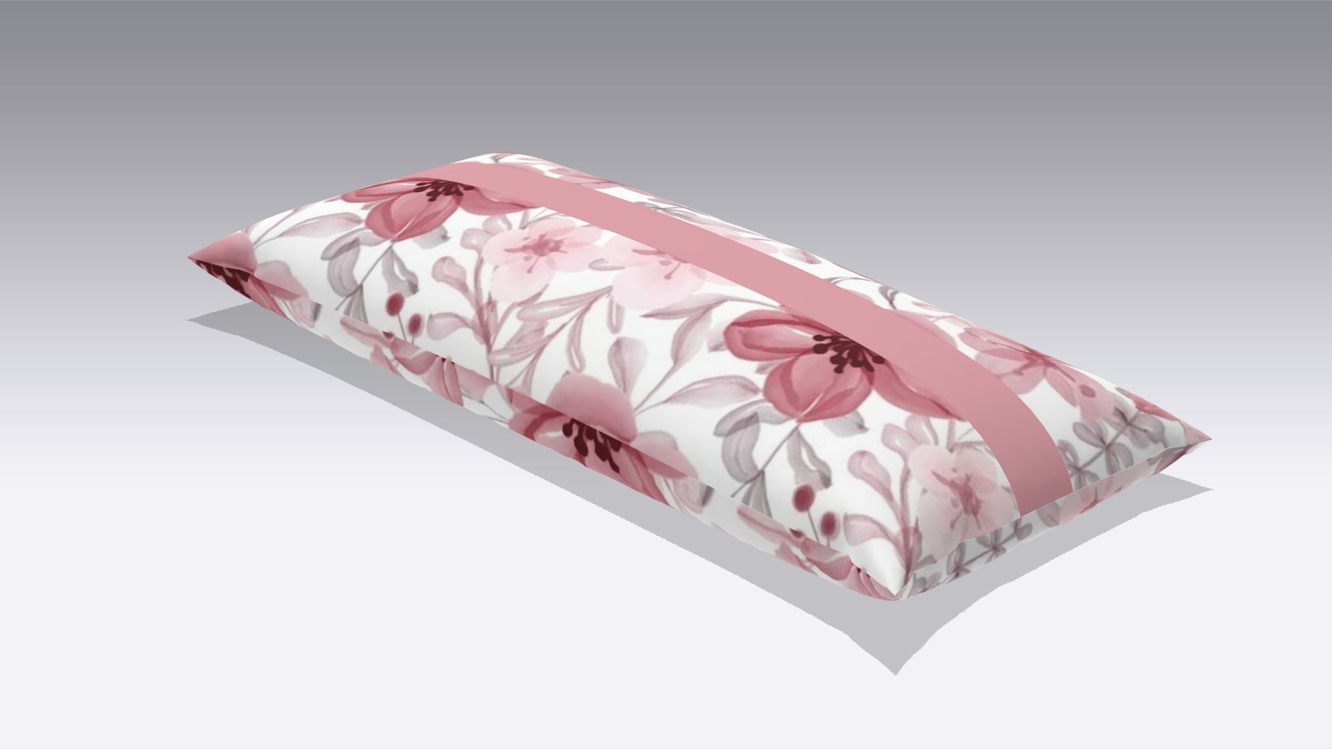 Pillow Low-poly 3D model_5