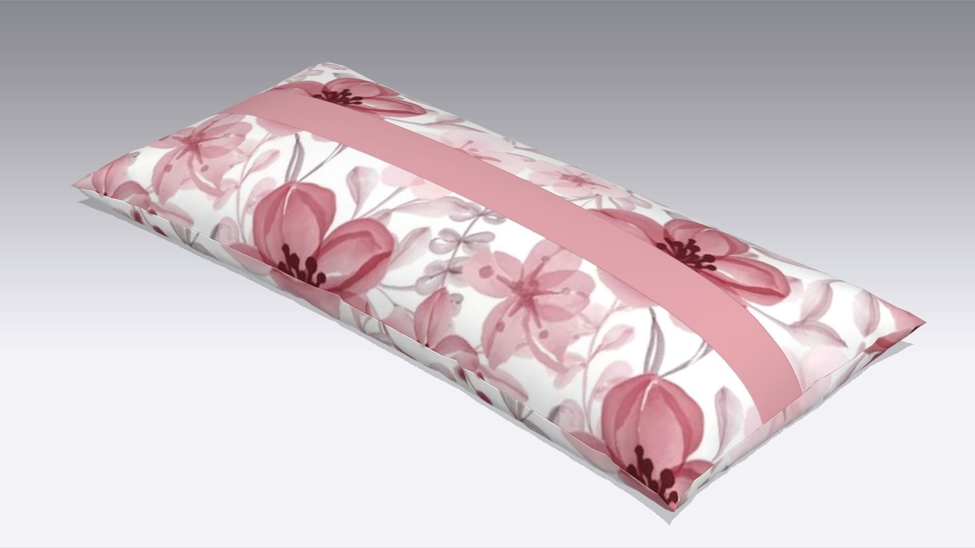 Pillow Low-poly 3D model_2