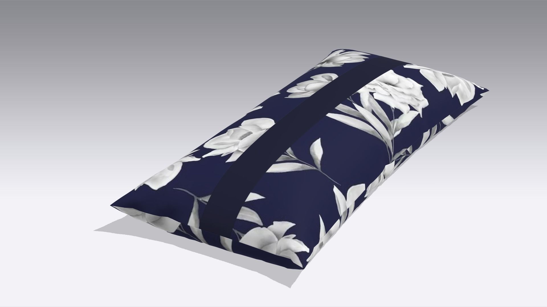Pillow Low-poly 3D model_4