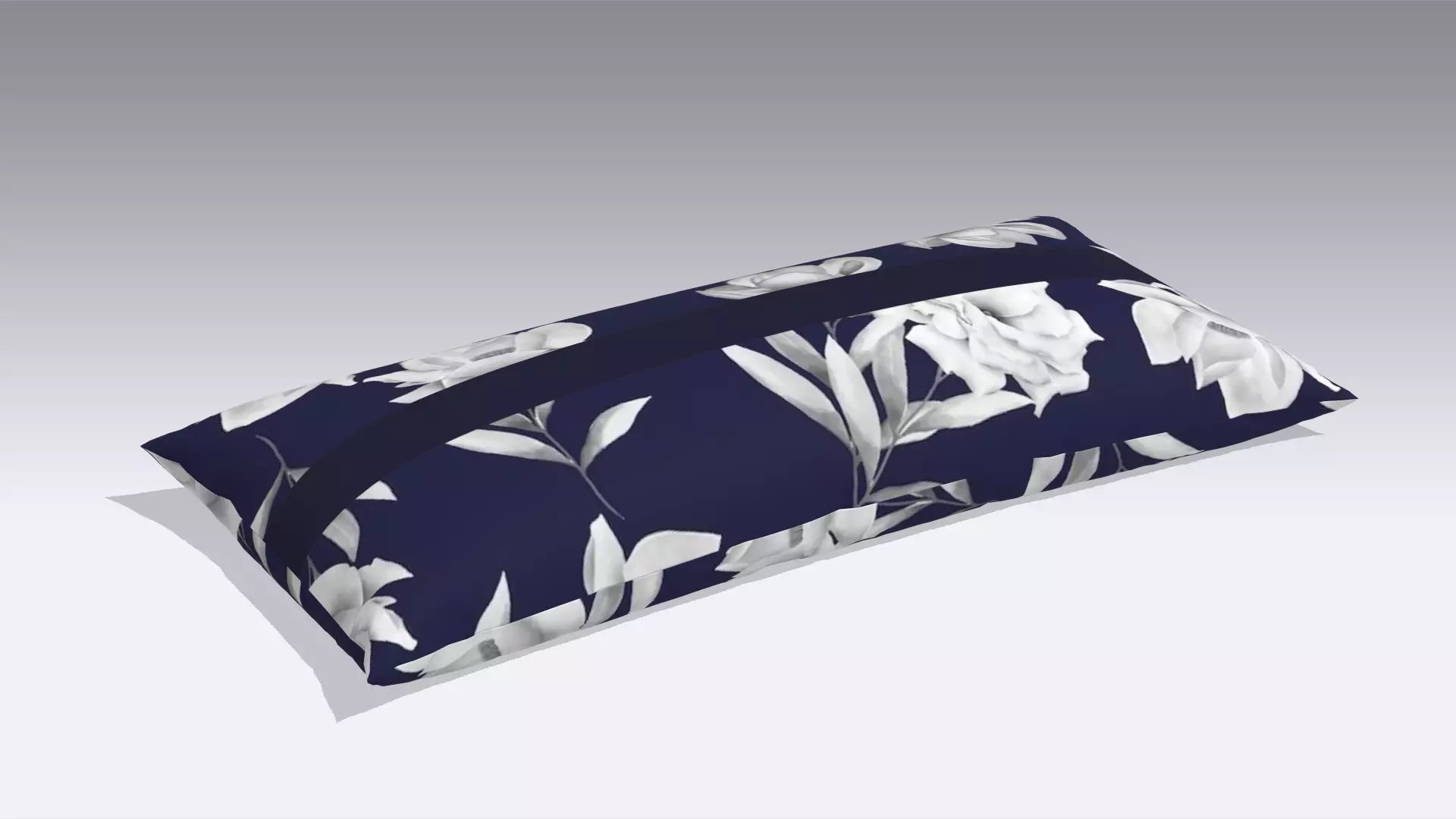 Pillow Low-poly 3D model_0