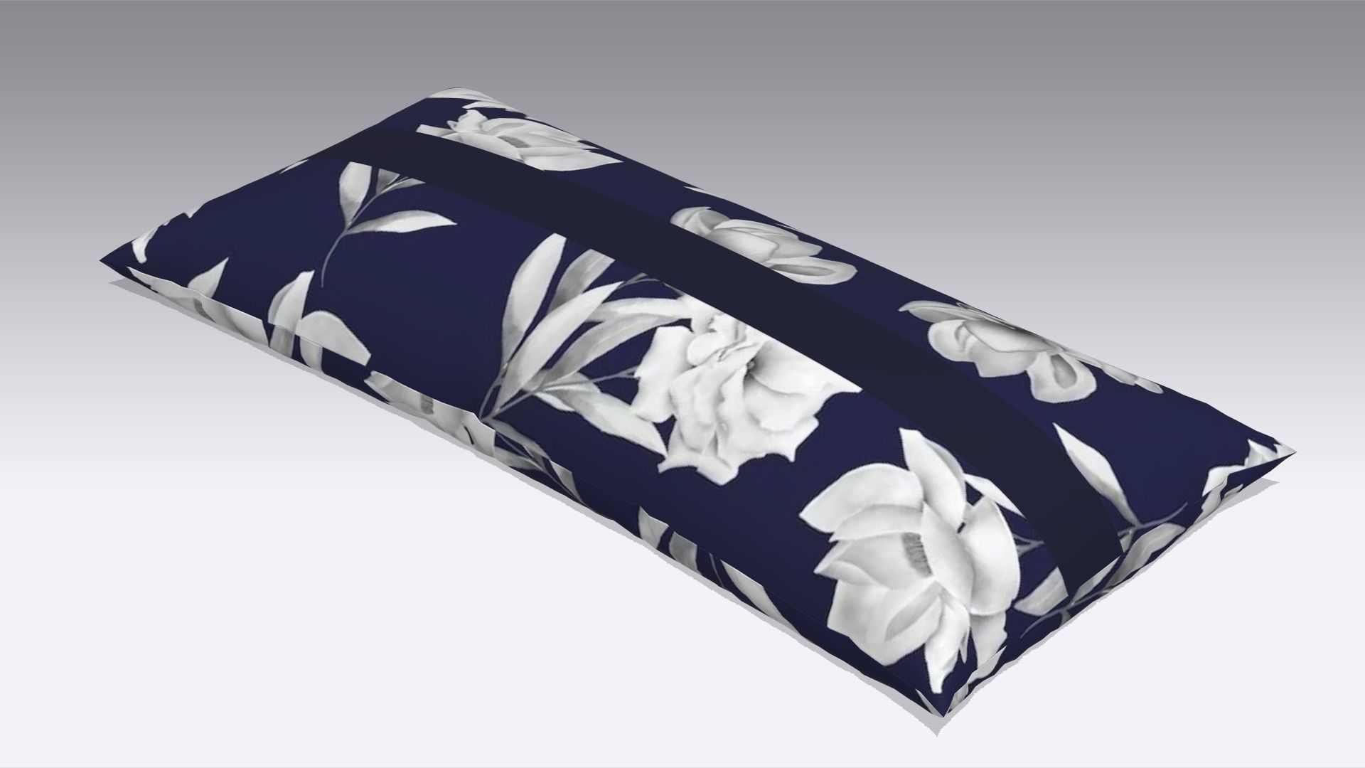 Pillow Low-poly 3D model_2
