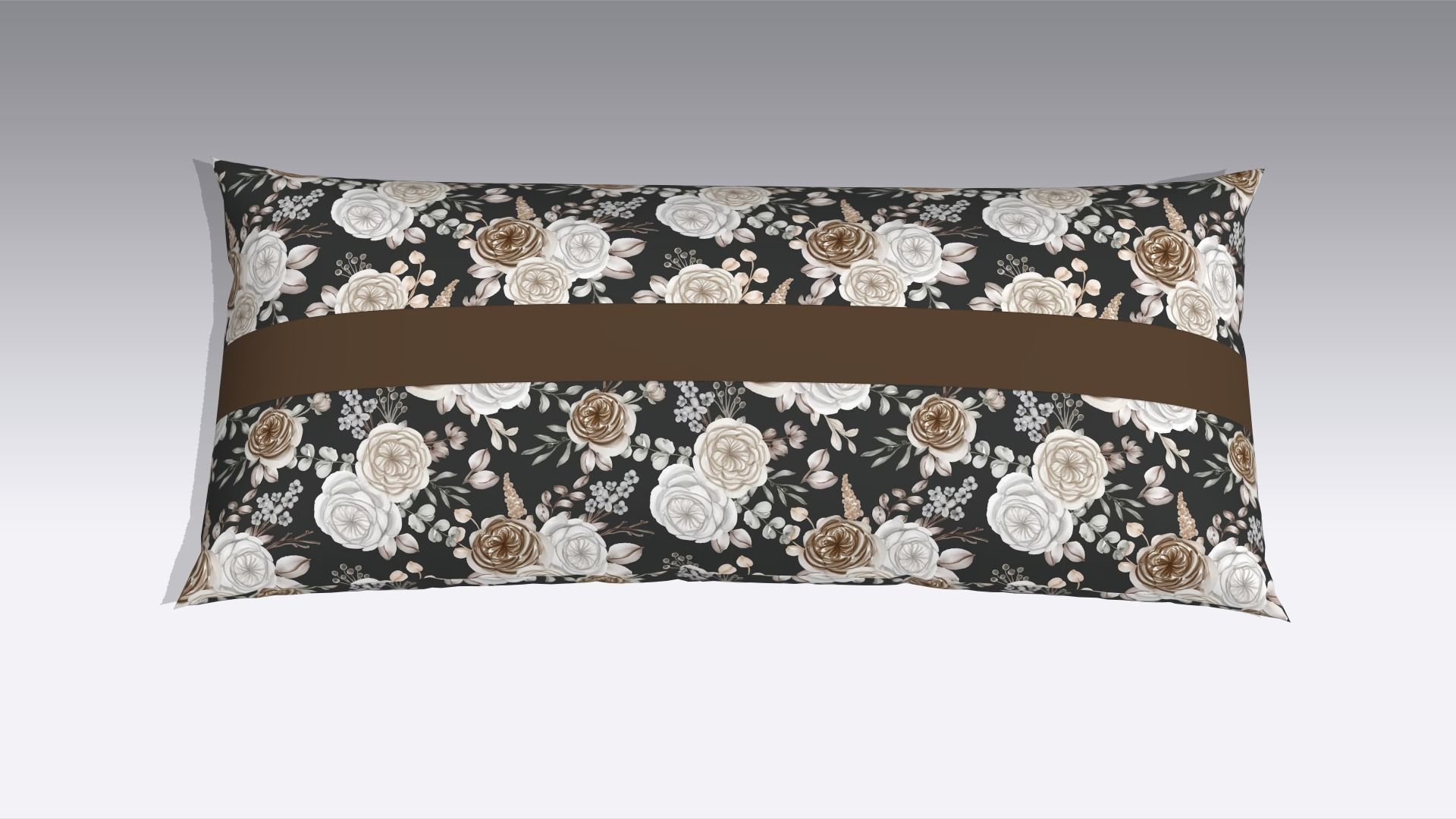 Pillow Low-poly 3D model_3