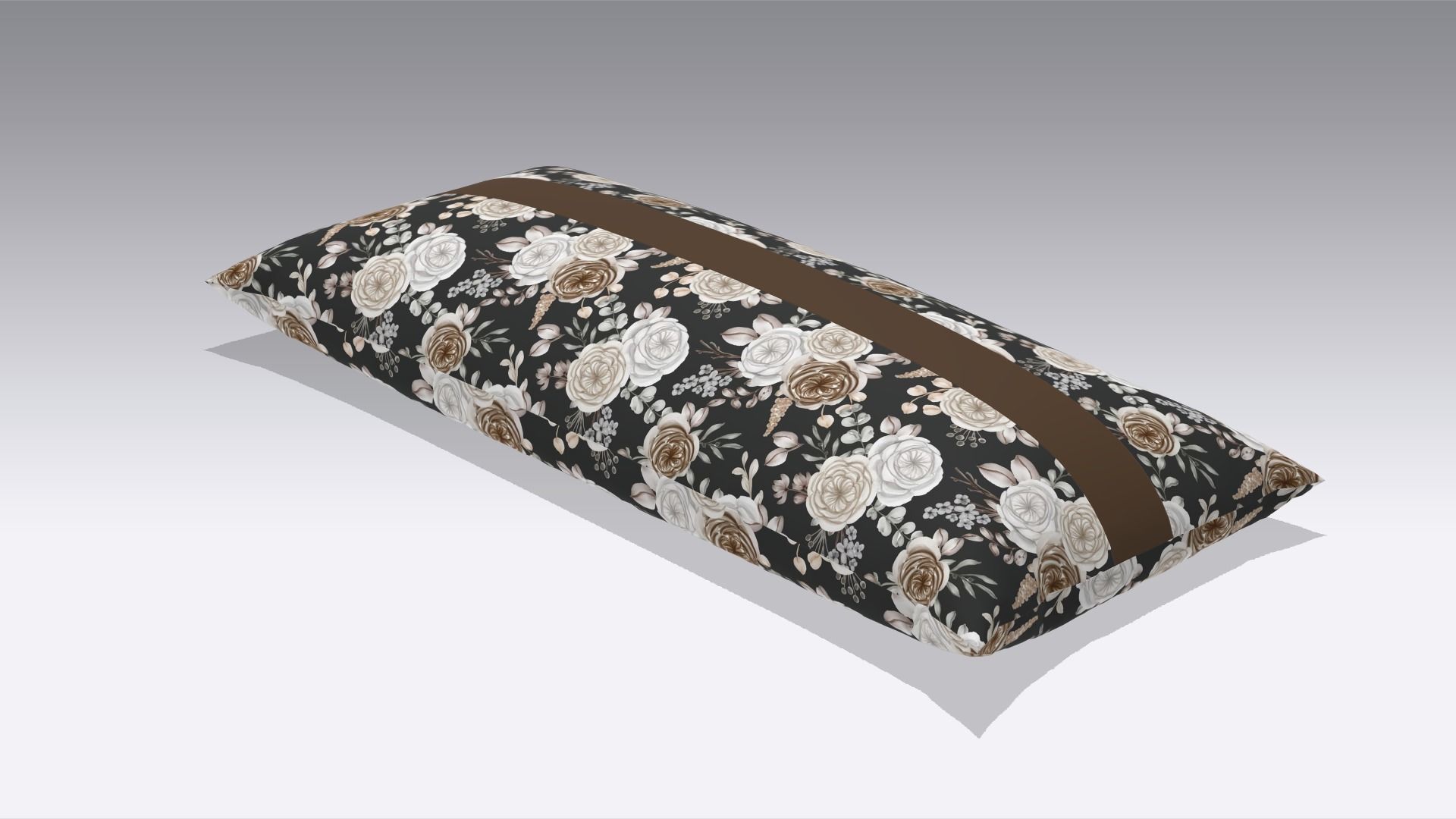 Pillow Low-poly 3D model_5