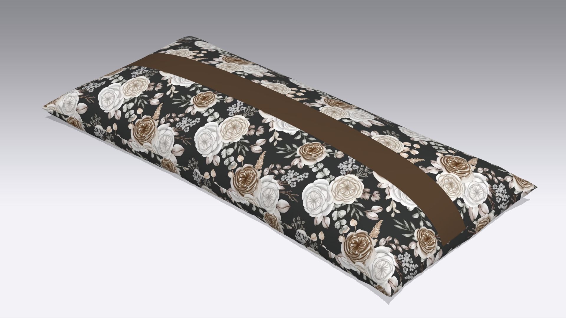 Pillow Low-poly 3D model_2