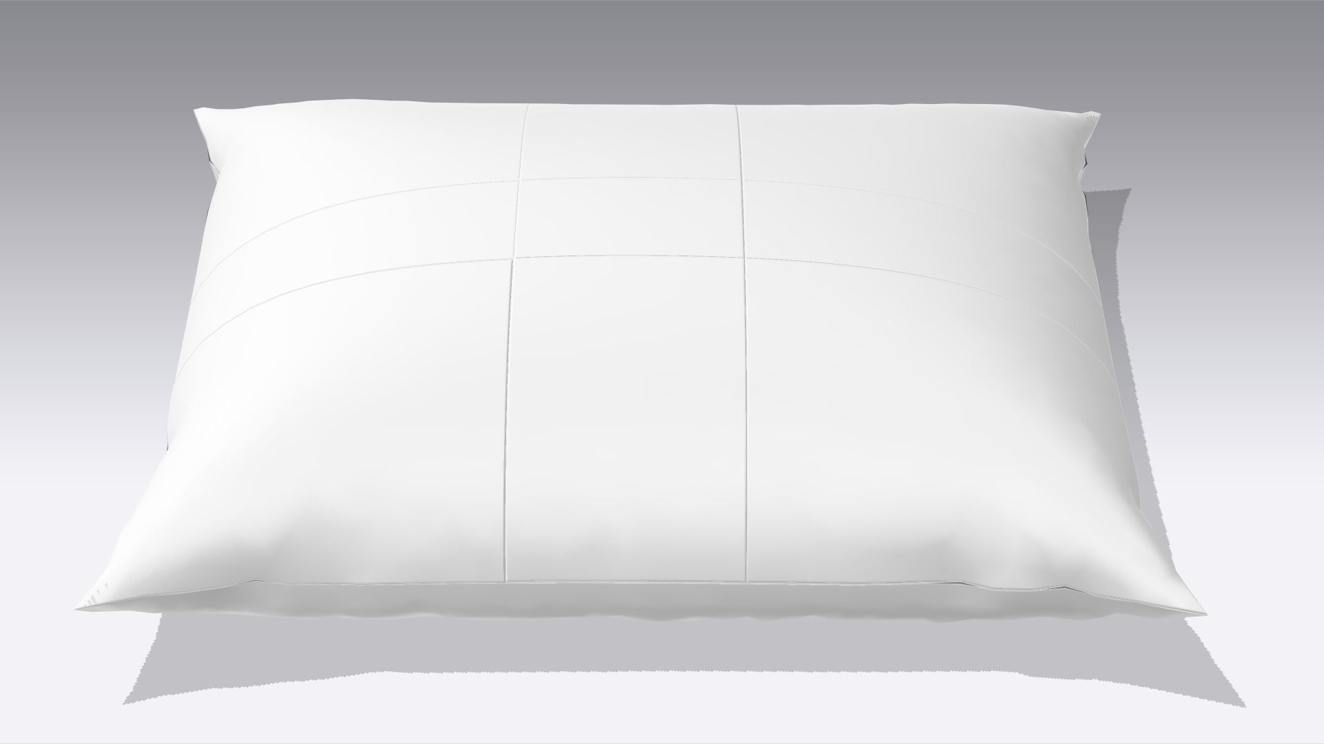 Pillow Low-poly 3D model_5