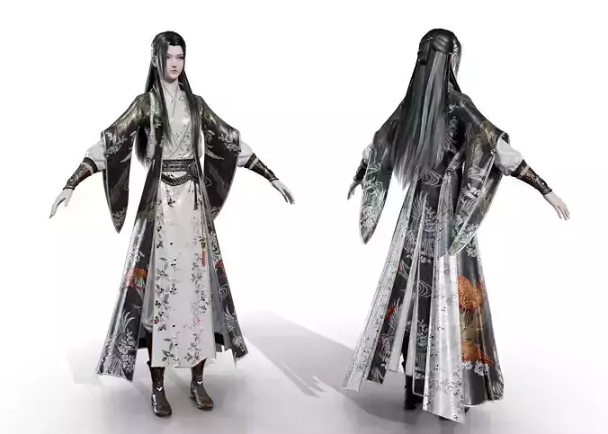 Chinese Ancient Beauty in Hanfu Fantasy Asian Girls pretty