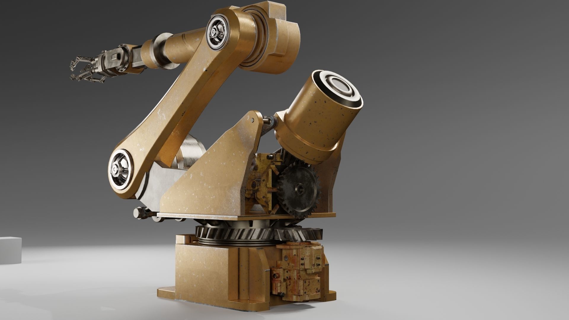 Industrial Arm 3D model_2