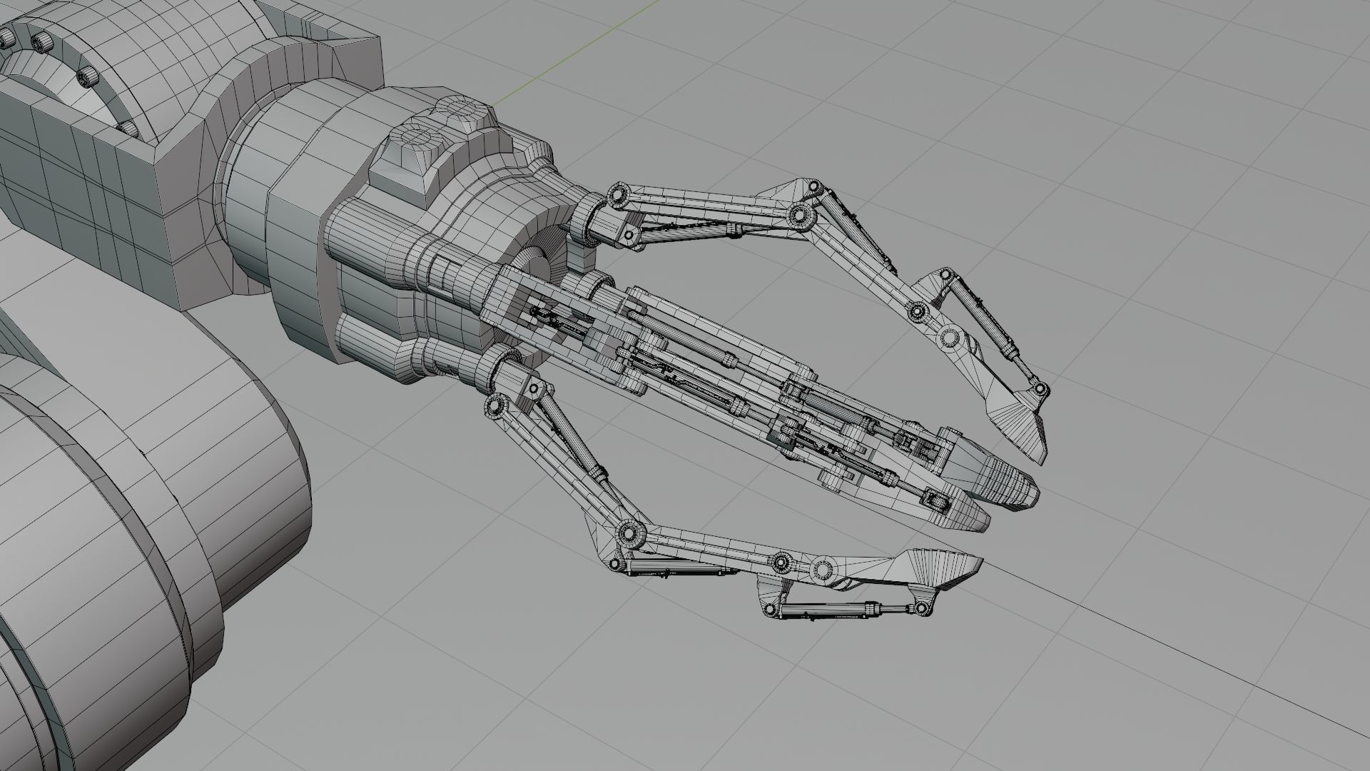 Industrial Arm 3D model_6