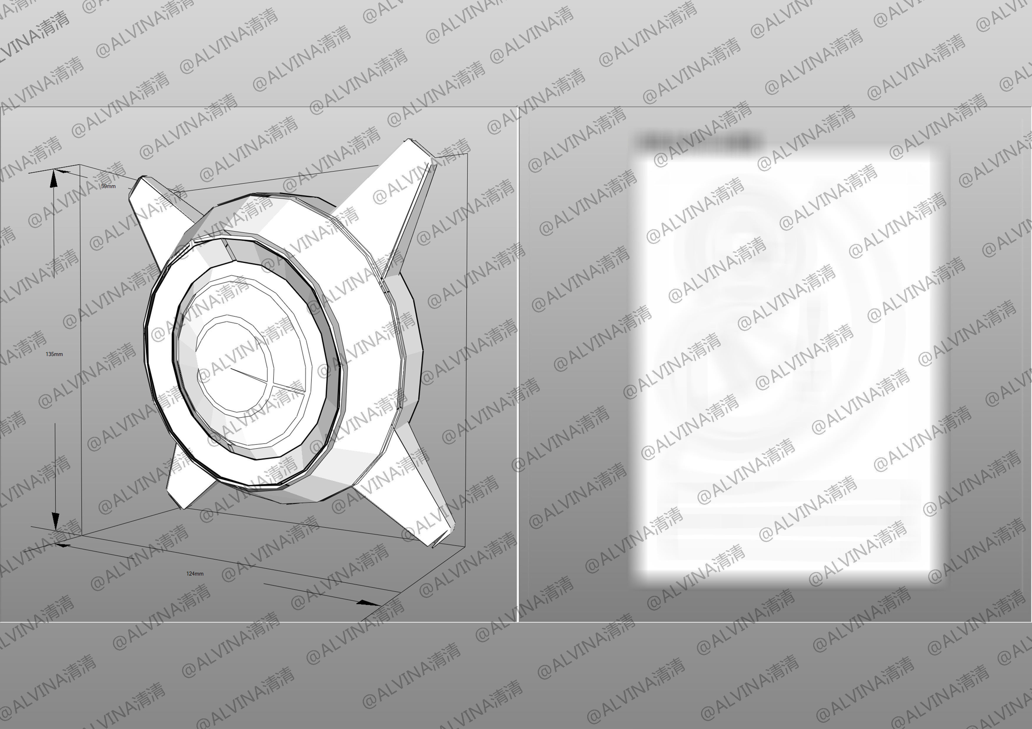 3D model Armor Hero Dragon Armor - DIY Cosplay Pepakura Foam Template ...