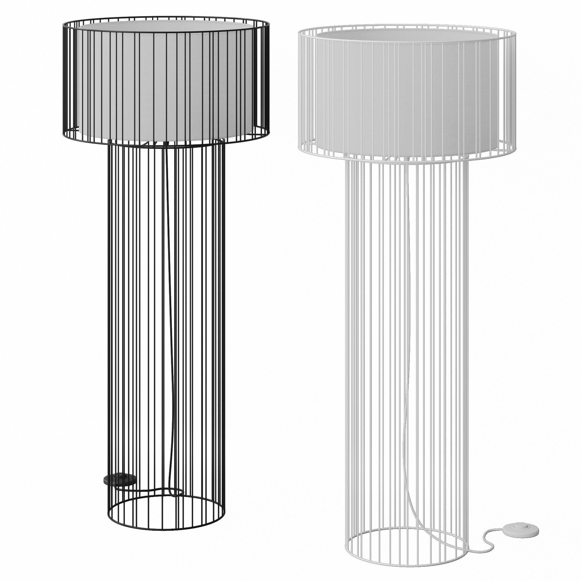 Floor lamp Faro Barcelona LINDA 3D model_9
