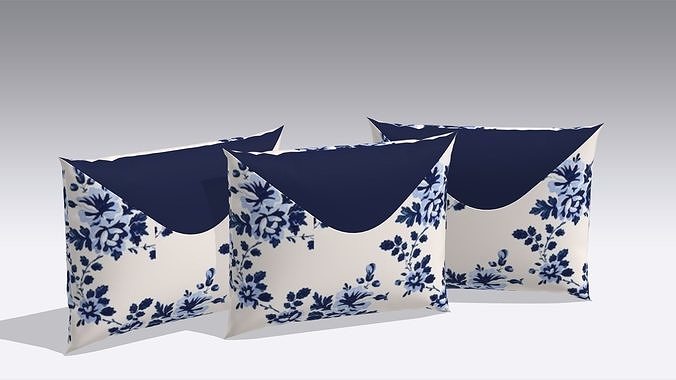 Pillow Low-poly 3D model