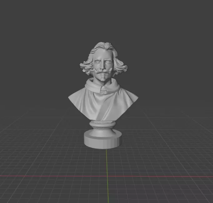 Diego Velazquez 3D print model