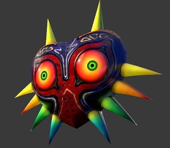 The Legend of Zelda Majoras Mask Low-poly 3D model