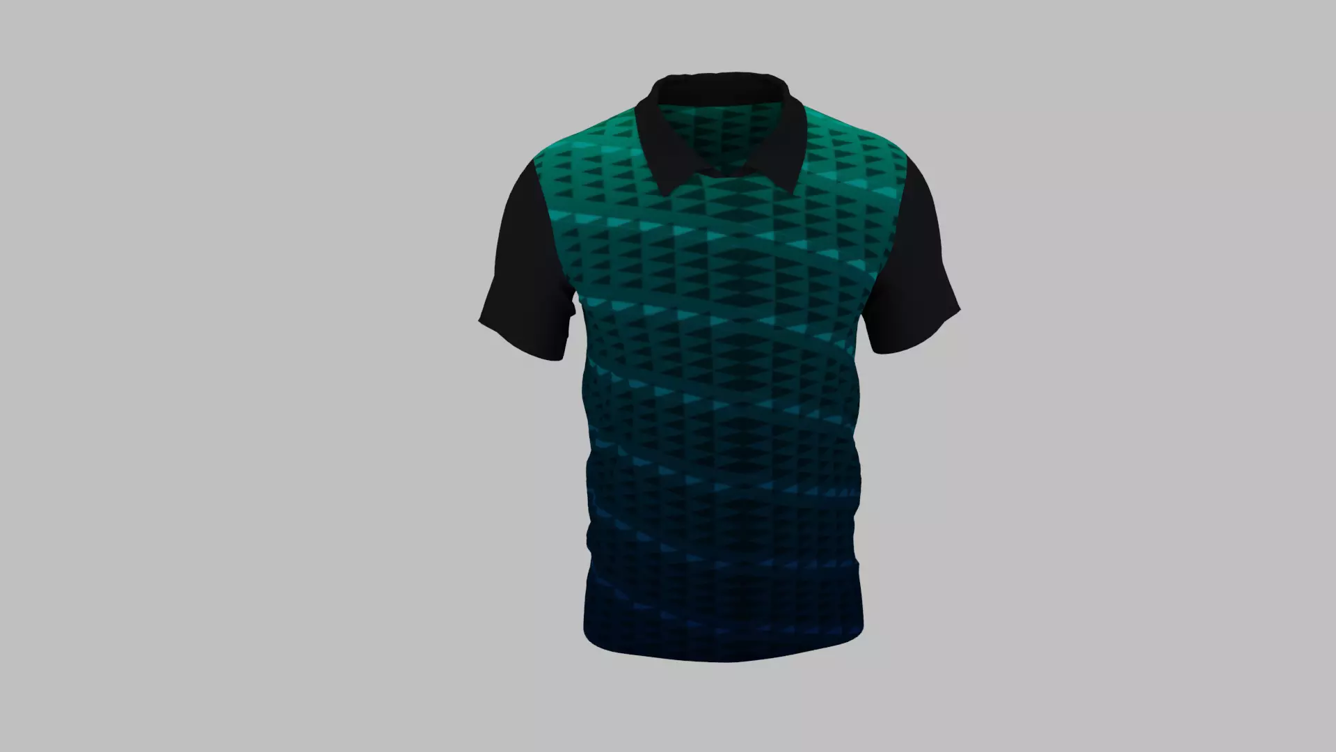 T-shirt Low-poly 3D model_0