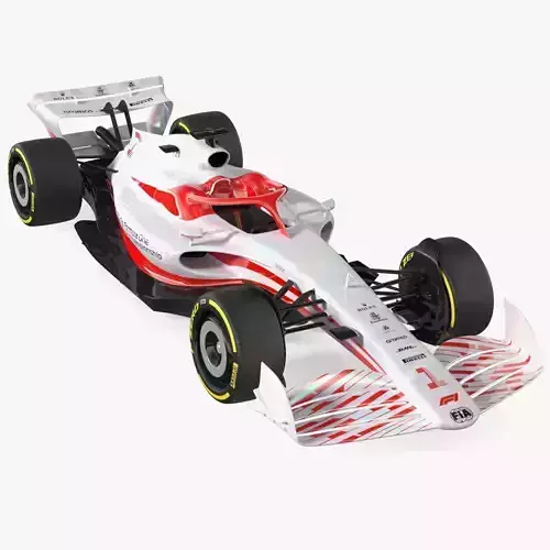 Formula 1 2022 White Livery