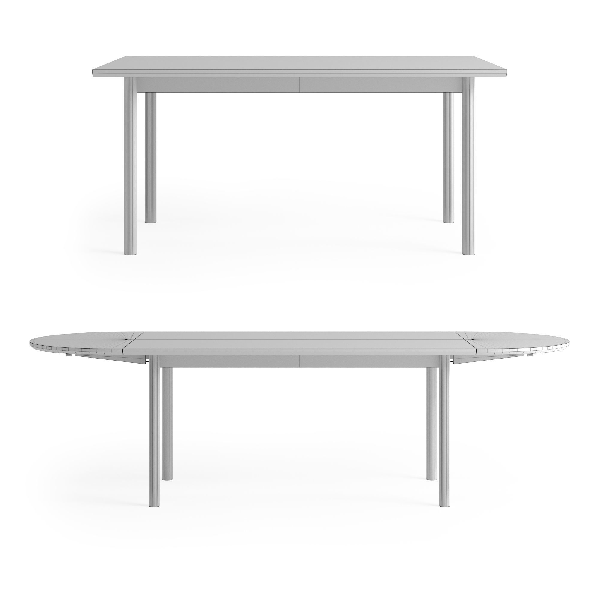 Bolia Dining Table Track1 3D model_14