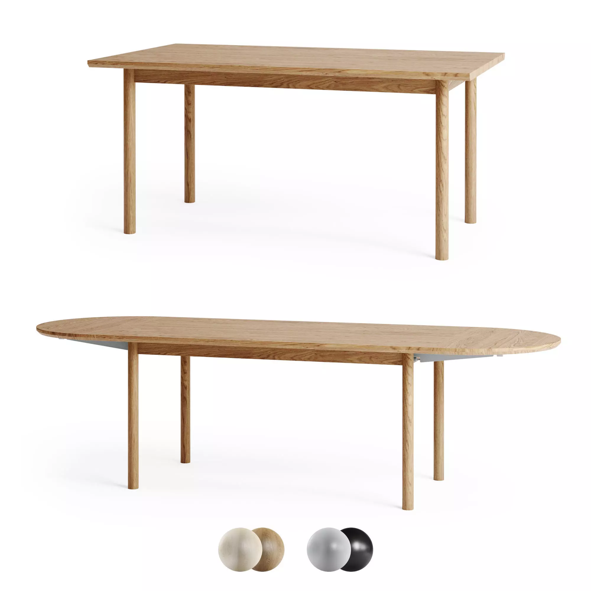 Bolia Dining Table Track1 3D model_0