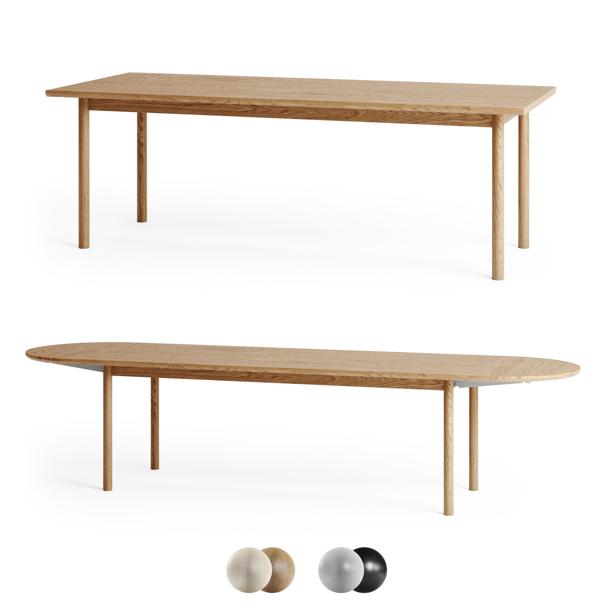 Bolia Dining Table Track1 3D model_3