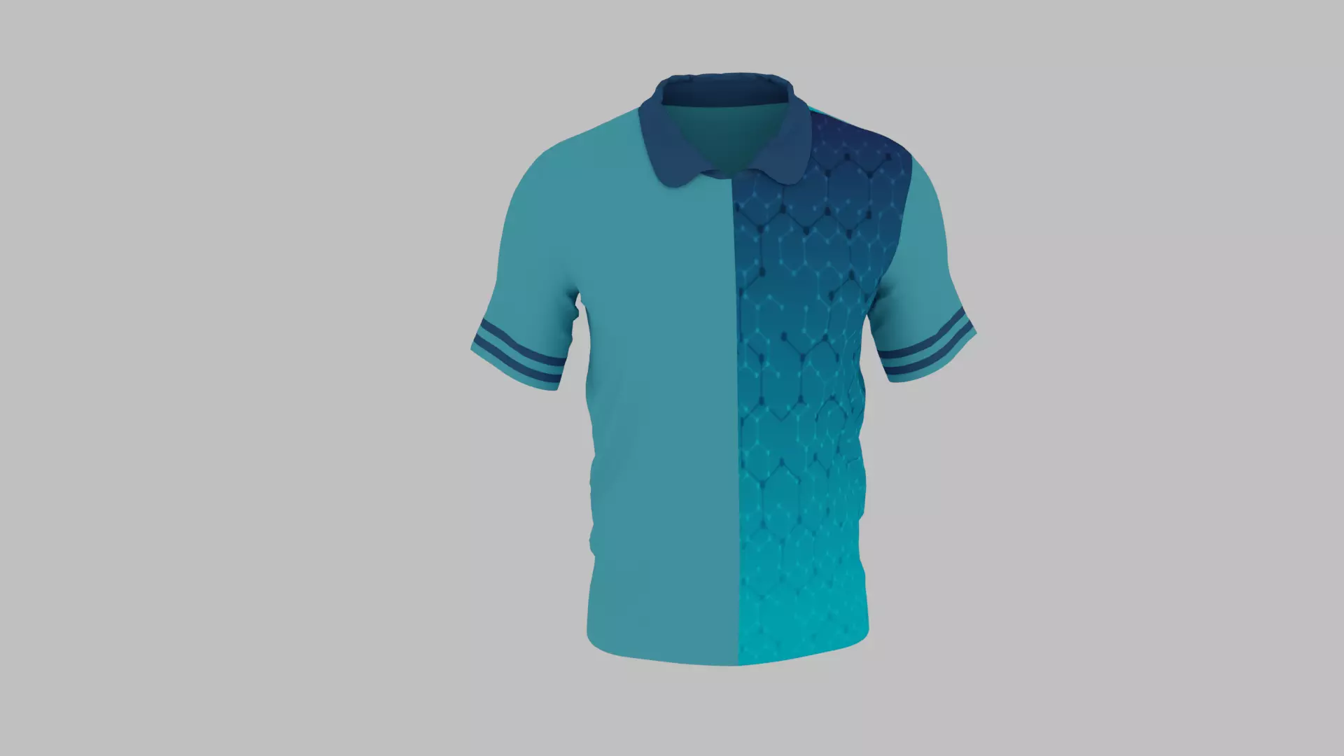 T-shirt Low-poly 3D model_0