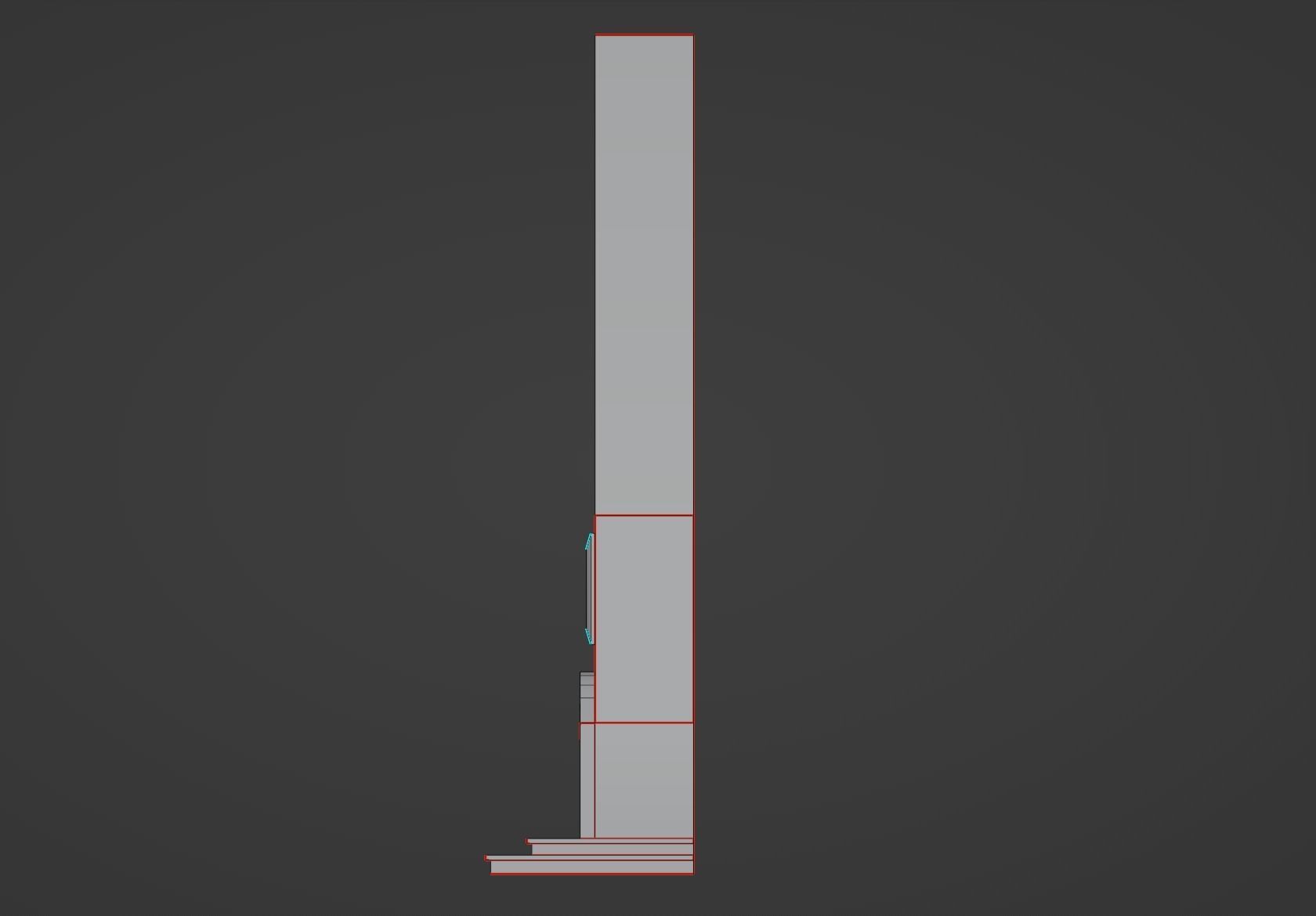 Inglenook Fireplace Low-poly 3D model_13