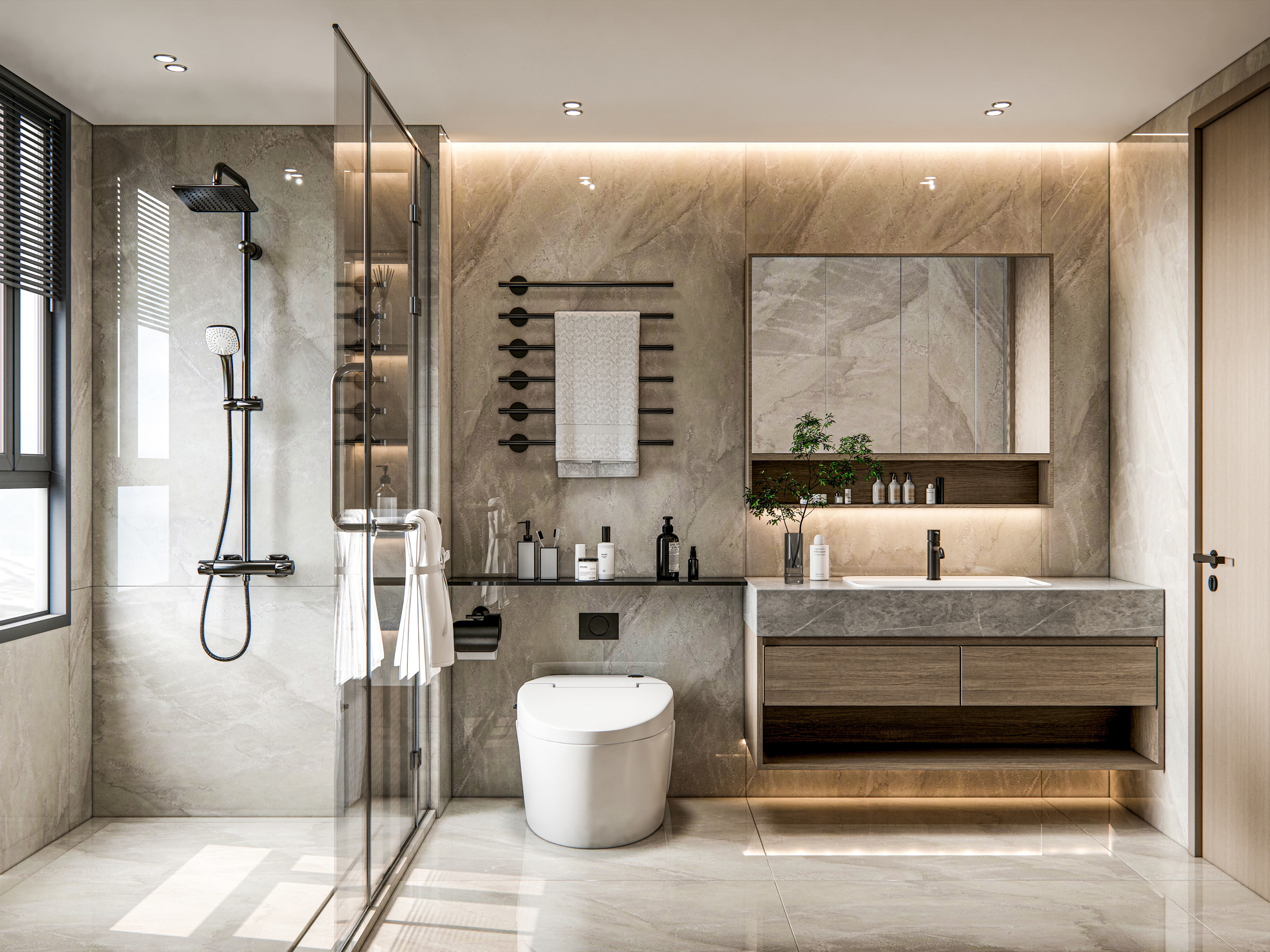 Bathroom 15 3D model_5