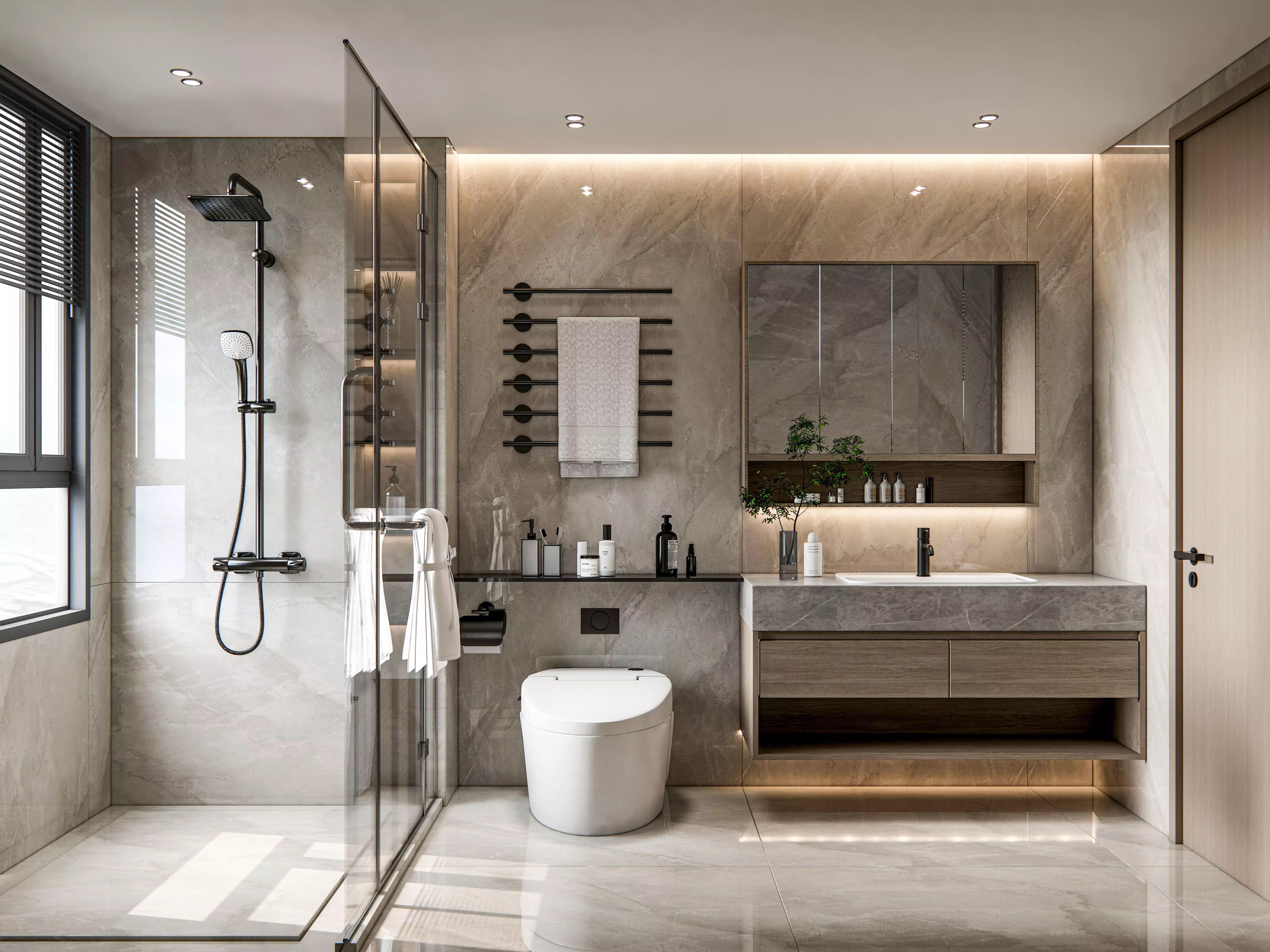 Bathroom 15 3D model_0