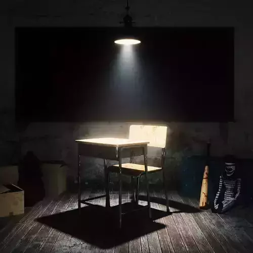 Horror Scene - Bundle 01 3D Model Collection