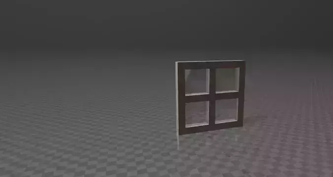 3D WINDOW 3D model