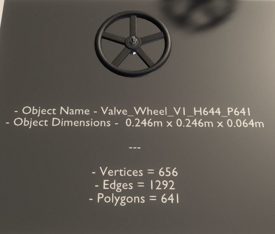 Spindle Gate Valve - Rusty and Basic Version 3D Model Collection_89