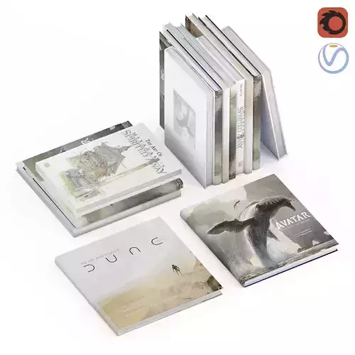 Set of books 3 books Avatar Dune Miyazaki