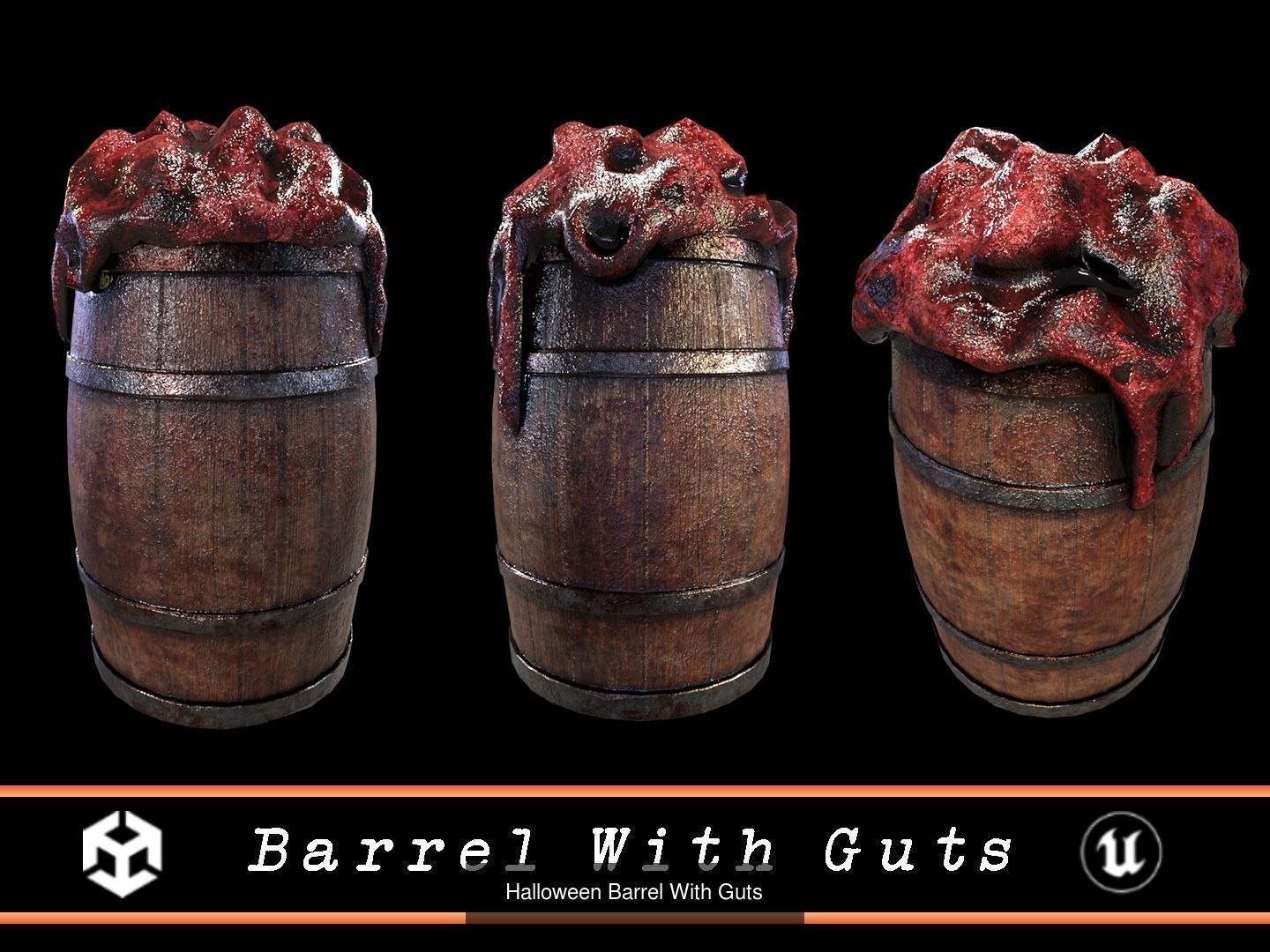 Halloween Decoration Pack 3D Model Collection_19