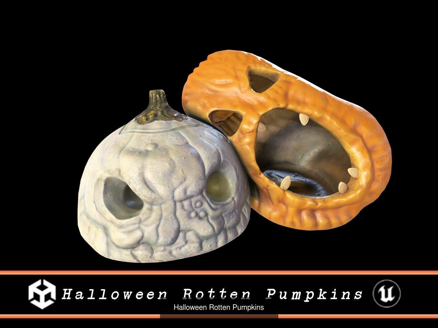 Halloween Decoration Pack 3D Model Collection_34
