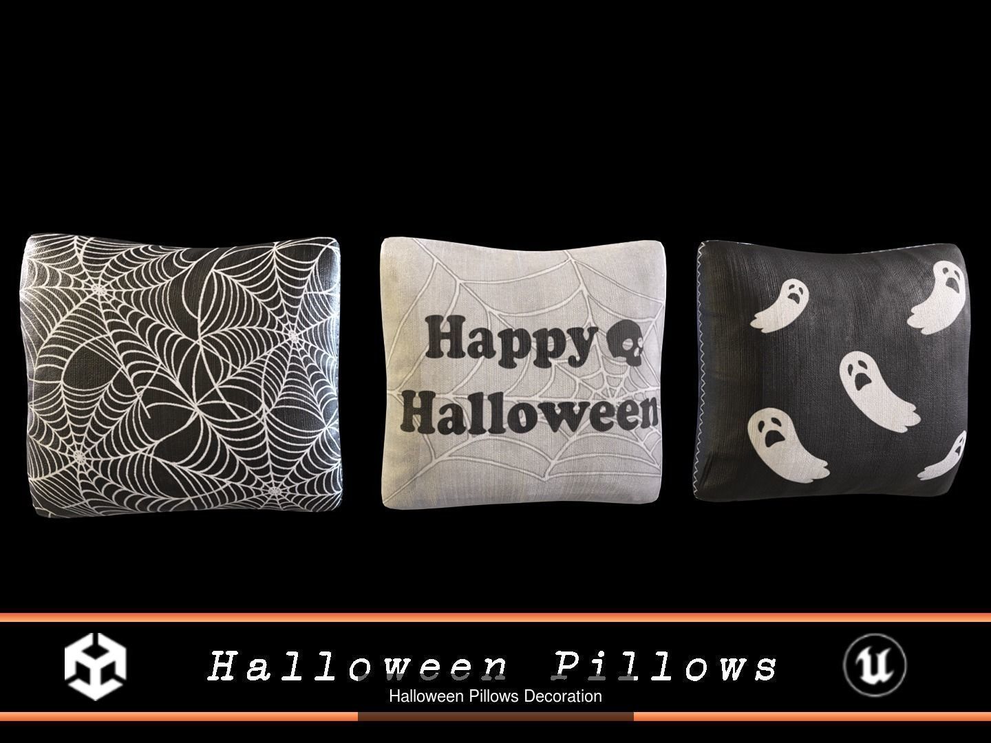 Halloween Decoration Pack 3D Model Collection_35