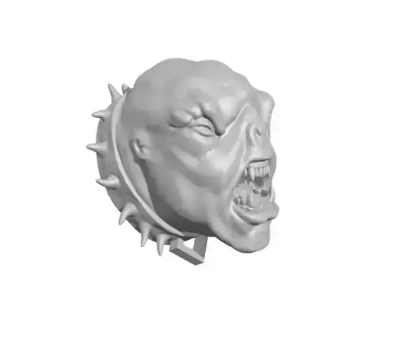 Troll of Moria head 3D print model
