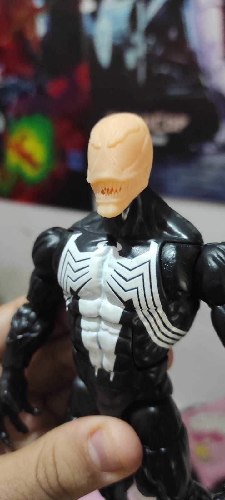 MCFARLANES VENOM HEAD - FOR MCFARLANES CUSTOM AND MARVEL LEGENDS 3D print model_9