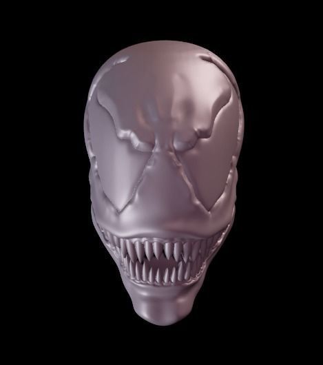 MCFARLANES VENOM HEAD - FOR MCFARLANES CUSTOM AND MARVEL LEGENDS 3D print model_4