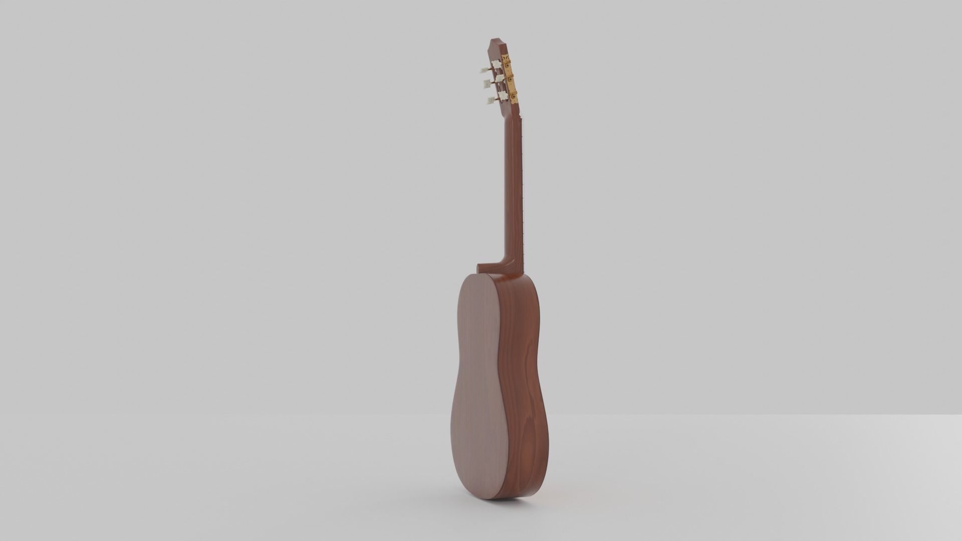Acoustic Guitar with Case and Stand Low-Poly PBR  Low-poly 3D model_51