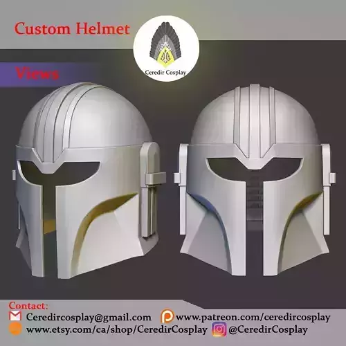 Mandalorian Artisan Helmet 3d digital download