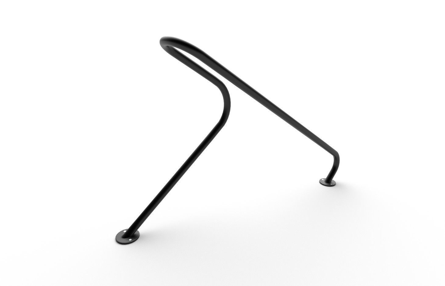 Bike Rack M03 Low-poly 3D model_4