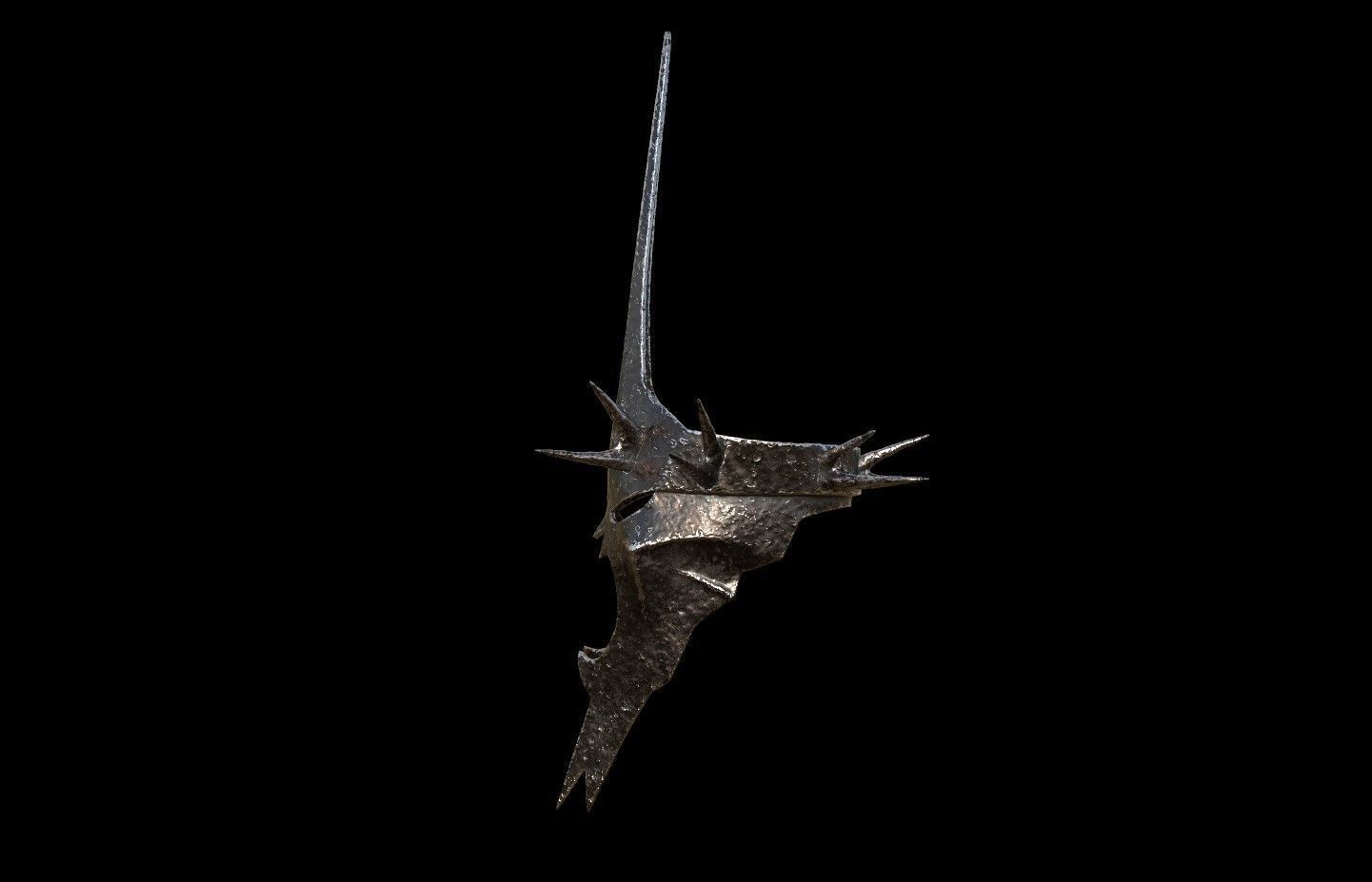 Witch King Helmet lord of the rings 3D DIGITAL DOWNLOAD FILE 3D print model_2