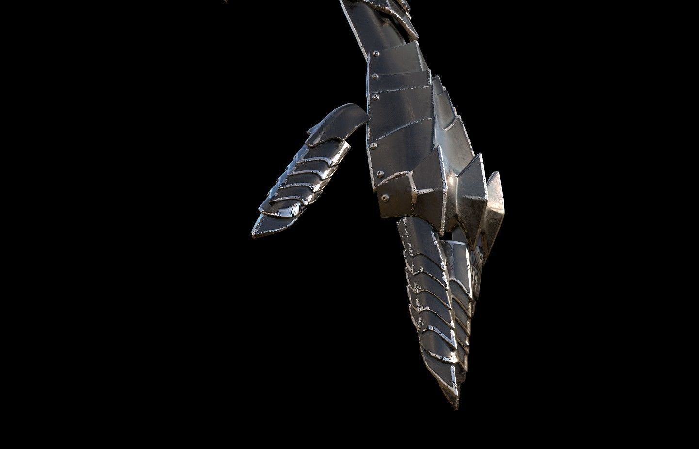 Witch King Full Armour lord of the rings 3D DIGITAL DOWNLOAD  3D print model_4