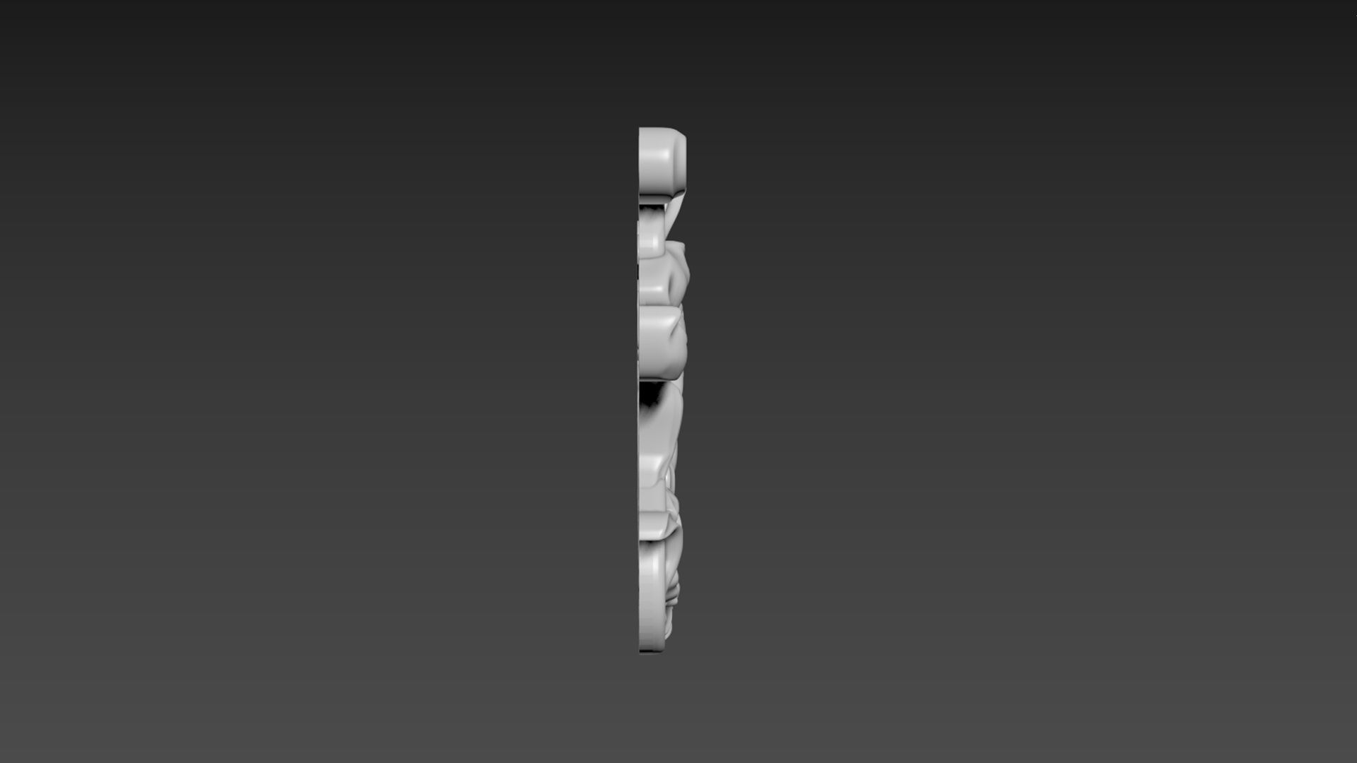 Corner Decor Flowers 3D model_6